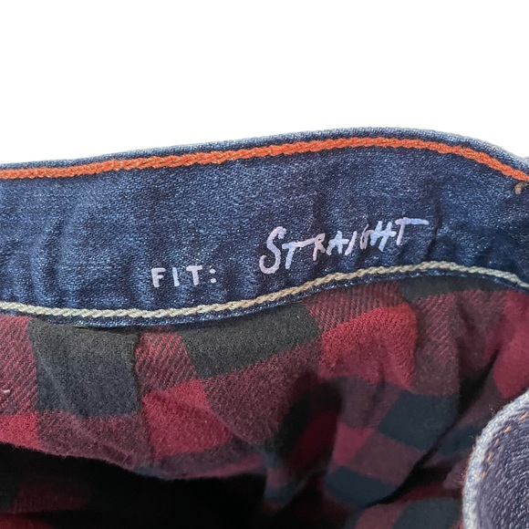 Eddie Bauer Insulated Straight Fit Mens Heavy Denim Jeans W34 L30 Winter Snow EB - Picture 3 of 16